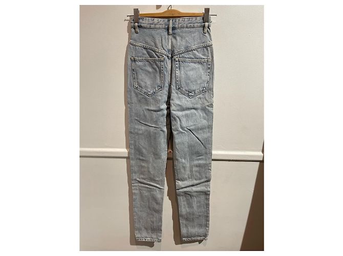 ISABEL MARANT ETOILE Jeans T.FR 34 Algodón Azul - vista 5