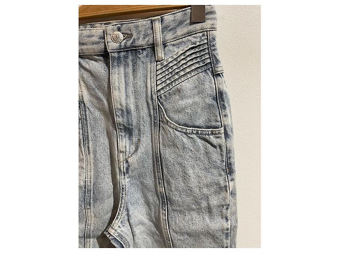 ISABEL MARANT ETOILE Jeans T.FR 34 Algodón Azul - vista 6