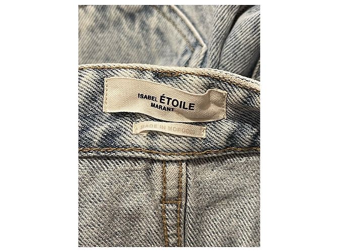 ISABEL MARANT ETOILE Jeans T.FR 34 Algodón Azul - vista 9