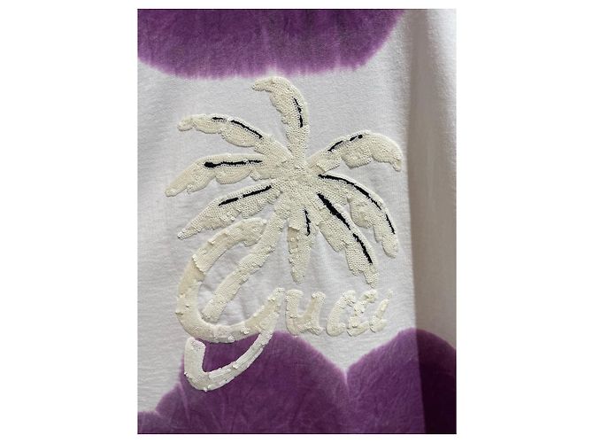 GUCCI Tops T.Internacional XS Algodón Púrpura - vista 2