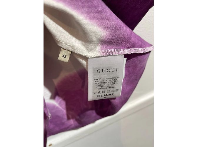 GUCCI Tops T.Internacional XS Algodón Púrpura - vista 5