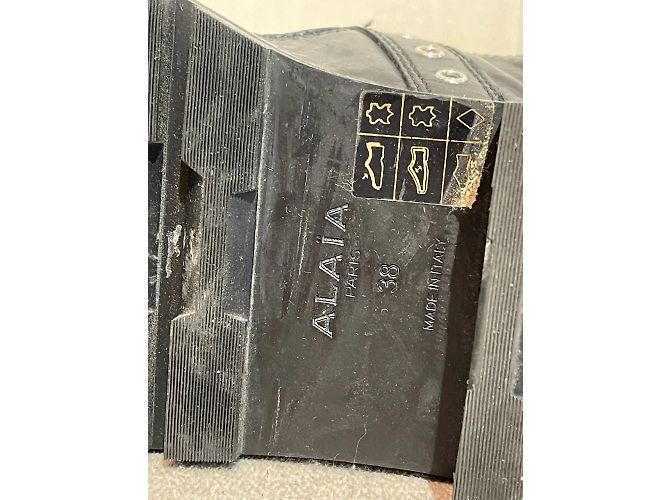 Alaïa Sandali ALAIA T.EU 38 Pelle Nero - vista 5