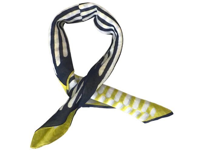 ALEXANDER MCQUEEN Schals T. Baumwolle Blau - Ansicht 5