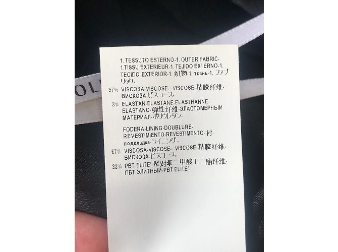 VERSACE Kleider T.IT 42 Viskose Schwarz - Ansicht 7