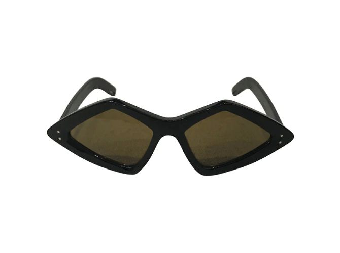 Lunettes de soleil GUCCI T. Plastique Noir - vue 6