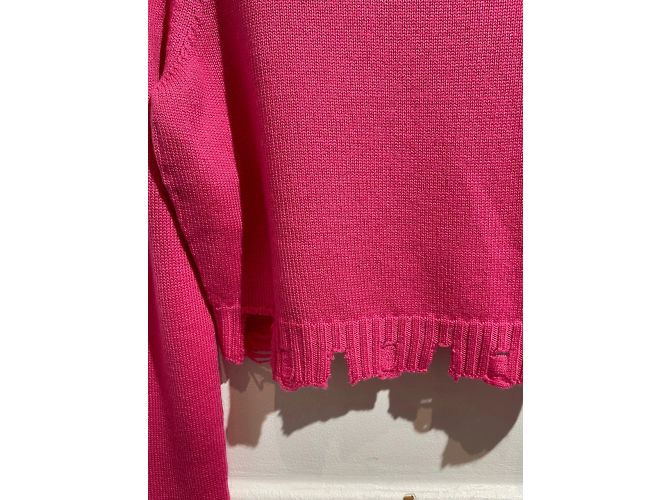 ATTICO Strickwaren T.International XS Wolle Pink - Ansicht 8