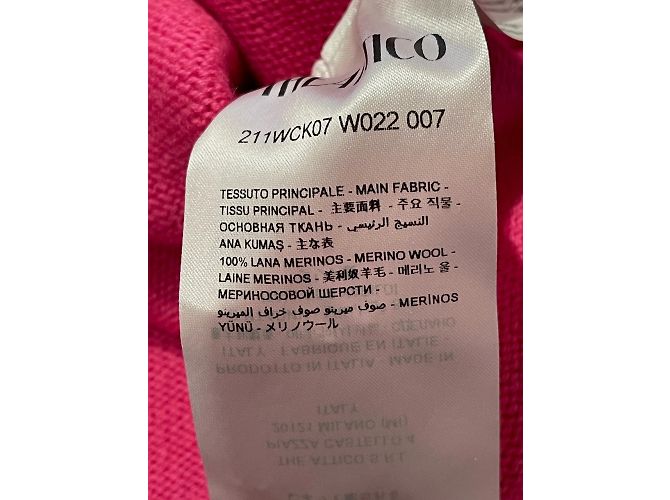 ATTICO Strickwaren T.International XS Wolle Pink - Ansicht 9