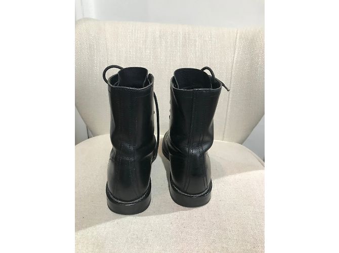 SAINT LAURENT Botines T.EU 39 Cuero Negro - vista 5