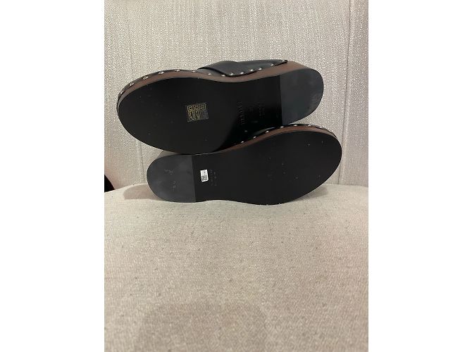 Hermès HERMES Pantoletten & Clogs T.EU 39 Leder Schwarz - Ansicht 7
