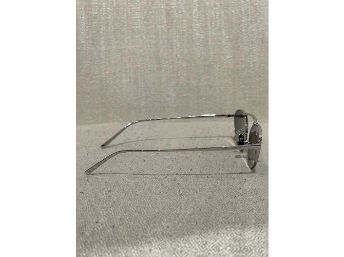 Gafas de sol SAINT LAURENT T. Metal Plata - vista 4