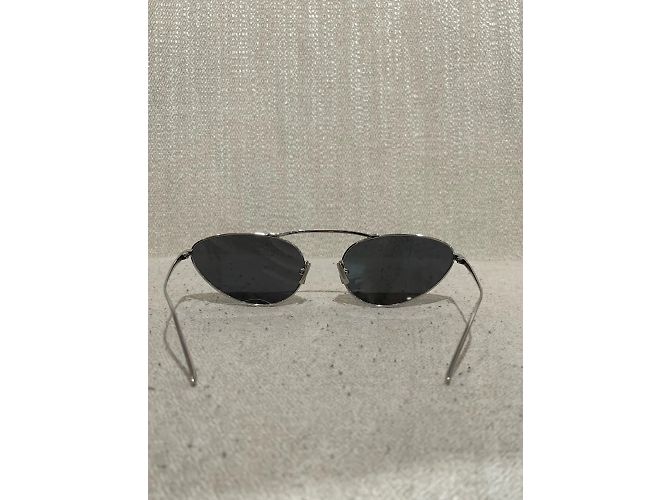 Gafas de sol SAINT LAURENT T. Metal Plata - vista 5