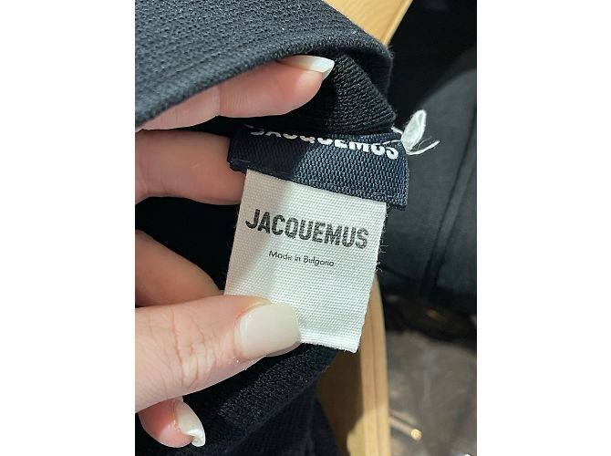 JACQUEMUS Tops T.International S Algodón Negro - vista 5