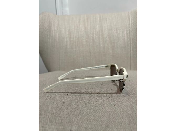 Gafas de sol SAINT LAURENT T. Plástico Blanco - vista 2