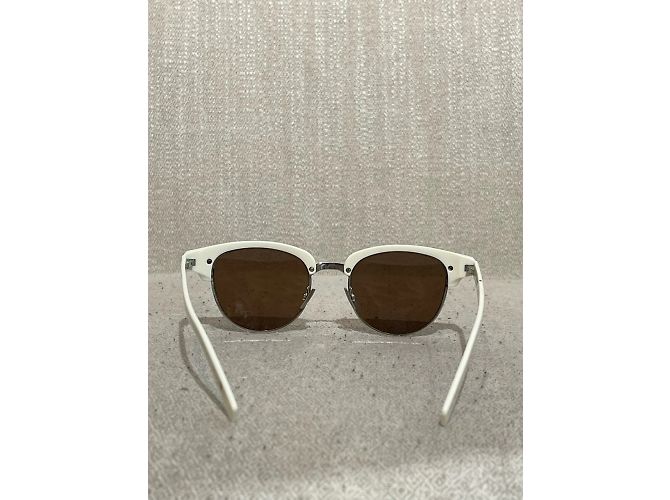 Gafas de sol SAINT LAURENT T. Plástico Blanco - vista 4