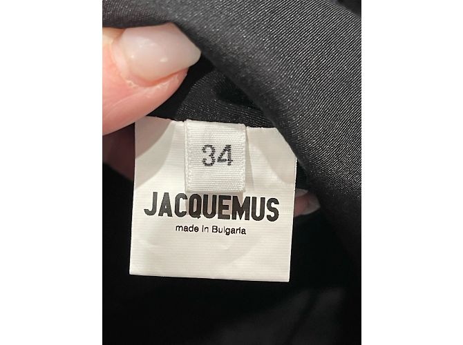 JACQUEMUS Faldas T.FR 34 Algodón Negro - vista 5