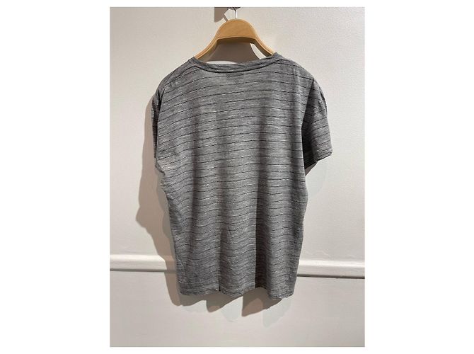 SAINT LAURENT Tops T.Internacional S Sintético Gris - vista 3