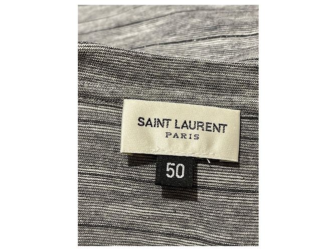 SAINT LAURENT Tops T.Internacional S Sintético Gris - vista 4