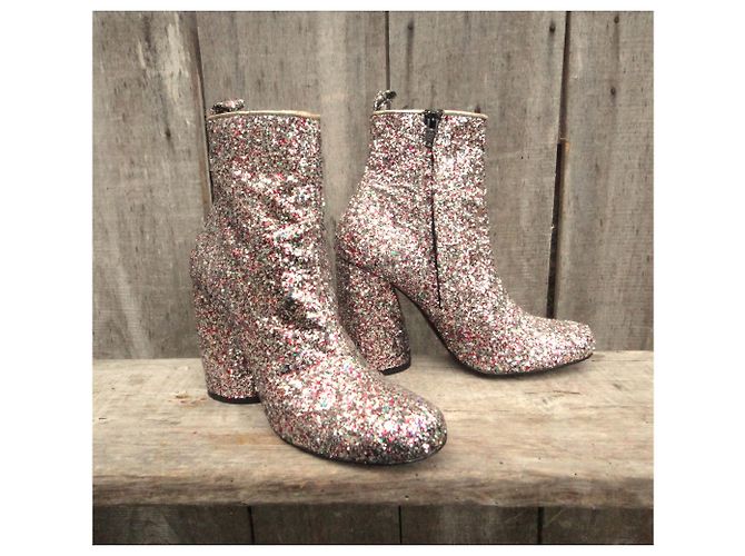 stivaletti con paillettes Tara Jarmon p 36 Multicolore - vista 2
