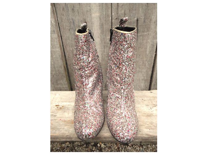 stivaletti con paillettes Tara Jarmon p 36 Multicolore - vista 3