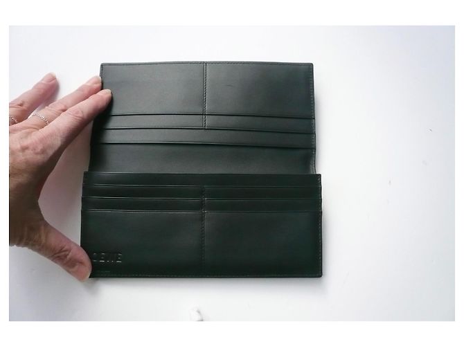 LOEWE Portafoglio blu anatra, nuovo - vista 4