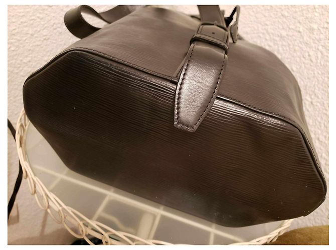 Vivienne Louis Vuitton Epi Leder Rucksack Schwarz - Ansicht 3