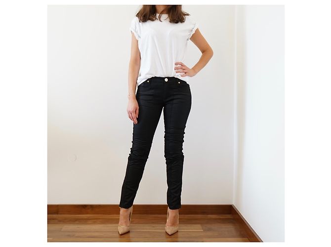 Versace Skinny Jeans schwarz - Ansicht 3