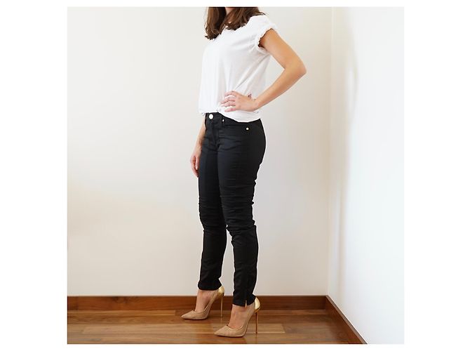 Versace Skinny Jeans schwarz - Ansicht 4