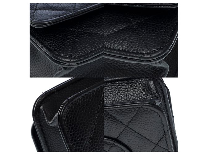 Sac CHANEL Wallet on Chain en Cuir Noir - 101580 - vue 12