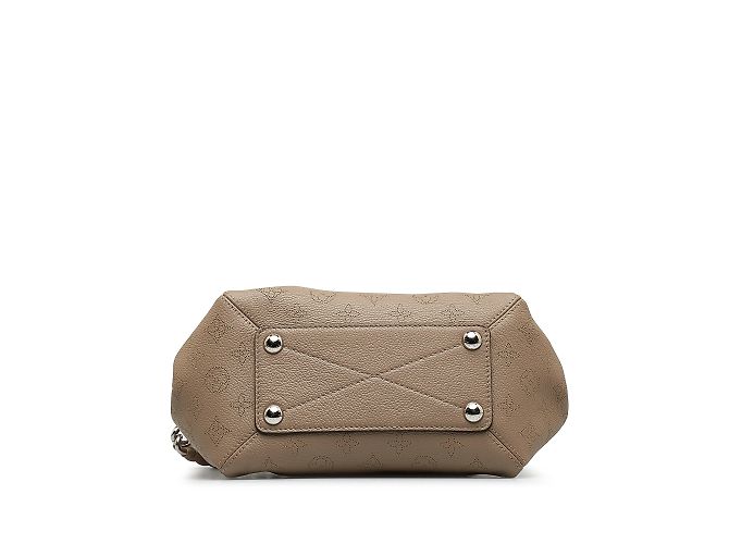 Taupefarbene BB-Tasche mit Louis Vuitton-Monogramm Mahina Babylone Chain - Ansicht 4