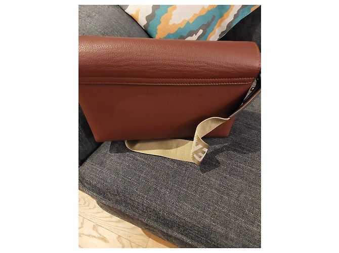 Burberry-Note-Check-Tasche Braun - Ansicht 6