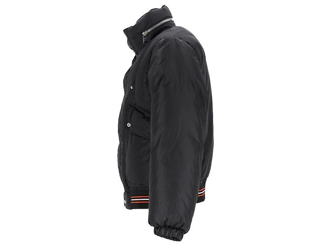 Dior Pufferjacke aus schwarzem Polyamid - Ansicht 2