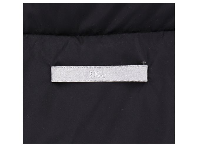 Dior Pufferjacke aus schwarzem Polyamid - Ansicht 4