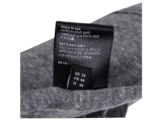 T-shirt Amiri Logo in cotone Grigio - vista 5