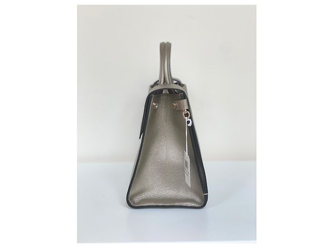 Borsa a mano Dior Diorever in Pelle Oro - vista 3