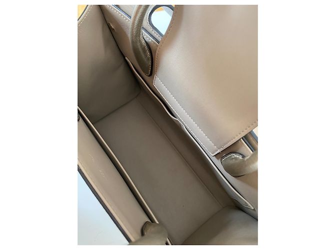 Borsa a mano Dior Diorever in Pelle Oro - vista 5
