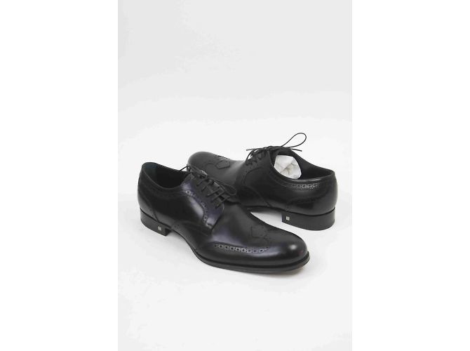 Louis Vuitton Chaussures à lacets en cuir Noir - vue 4