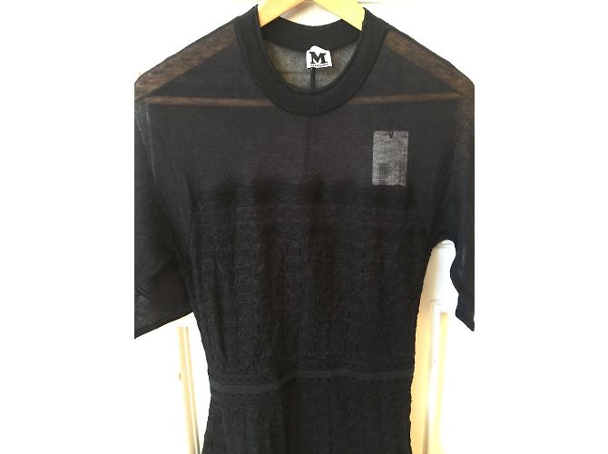 Vestido MISSONI T.IT 44 Algodón Negro - vista 2
