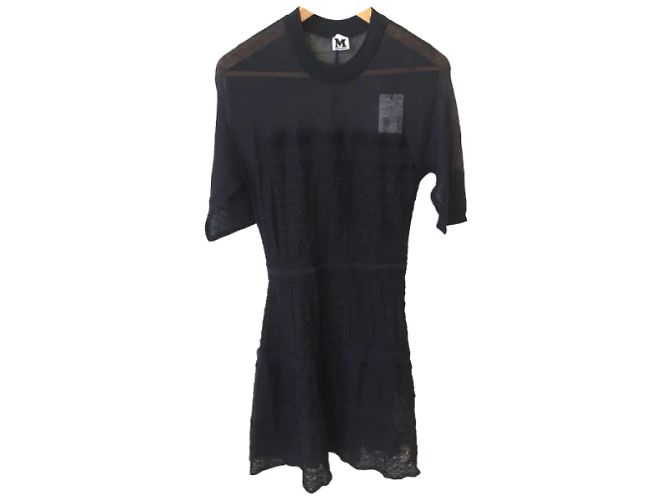 Vestido MISSONI T.IT 44 Algodón Negro - vista 7