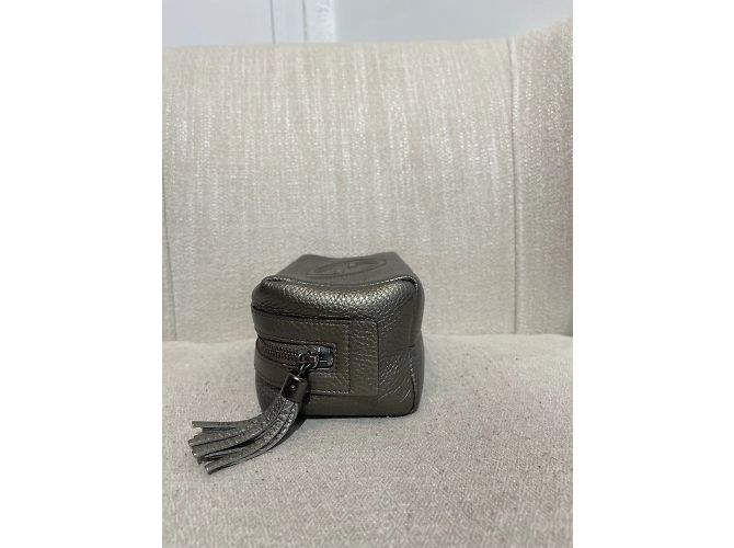 Marmont Borse a mano GUCCI T. Pelle Grigio - vista 5