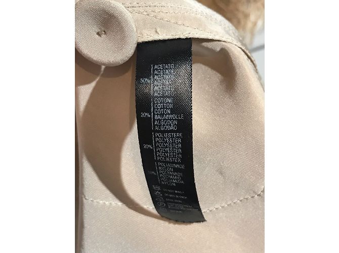 LA PERLA Abrigos T.Internacional XS Algodón Beige - vista 5