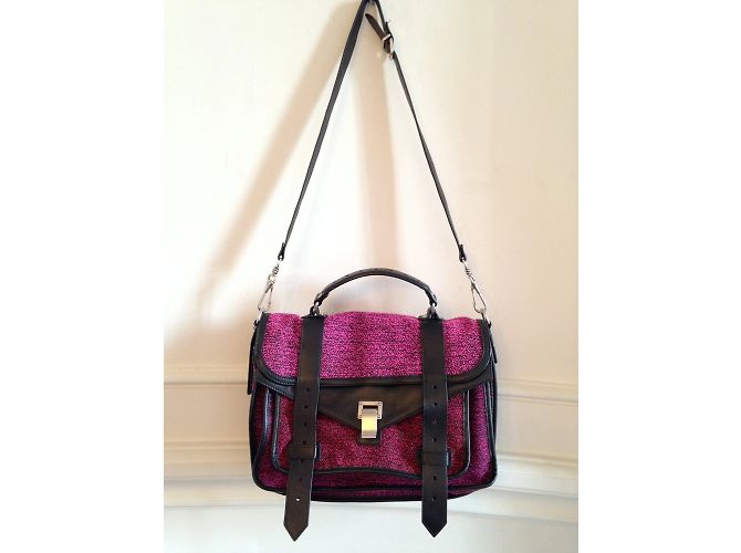 PROENZA SCHOULER Borse T. Cotone Rosa - vista 2
