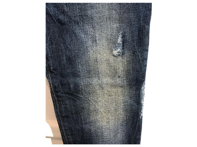 Jeans DSQUARED2 T.FR 36 Cotone Blu - vista 3