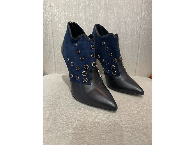 Botines NICHOLAS KIRKWOOD T.eu 39.5 Cuero - vista 2
