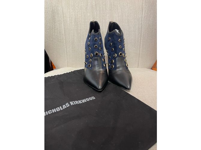 Botines NICHOLAS KIRKWOOD T.eu 39.5 Cuero - vista 7
