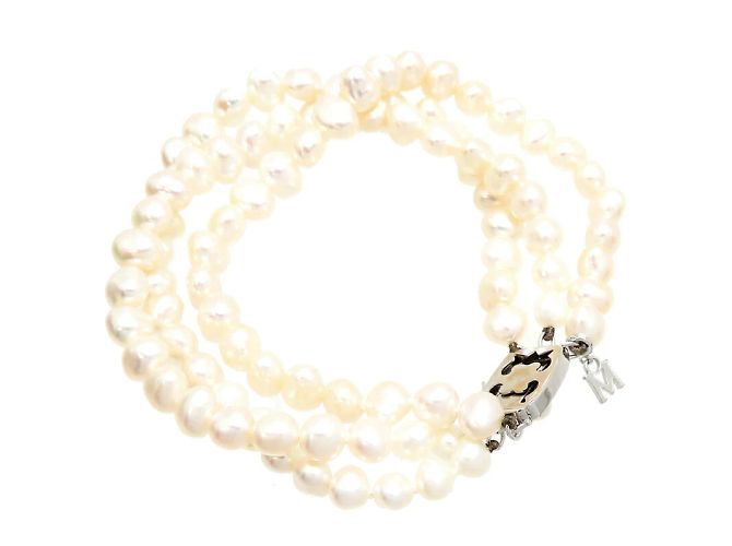 Mikimoto Bracciale con tripla perla - vista 2