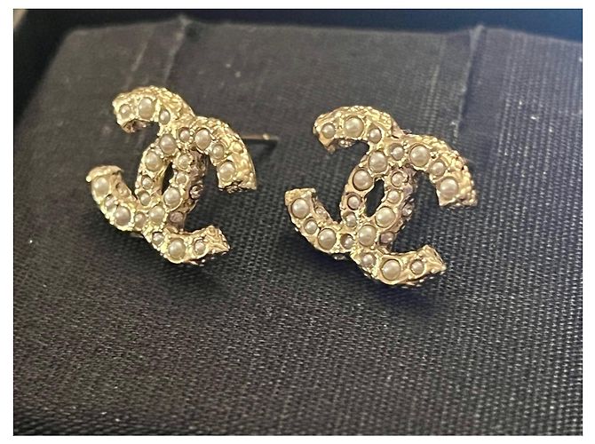 Chanel CC Goldohrringe Golden - Ansicht 7