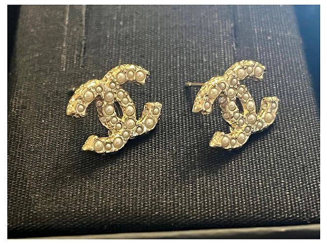 Chanel CC Goldohrringe Golden - Ansicht 8