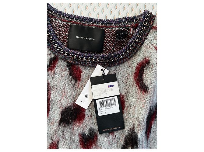 Pull léopard Maison Scotch taille 38/40 - vue 4
