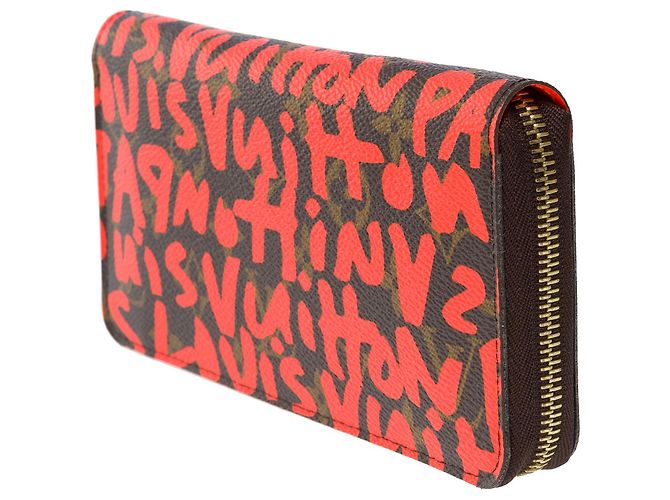 LOUIS VUITTON Zippy Accessoire aus braunem Canvas - 101586 - Ansicht 5