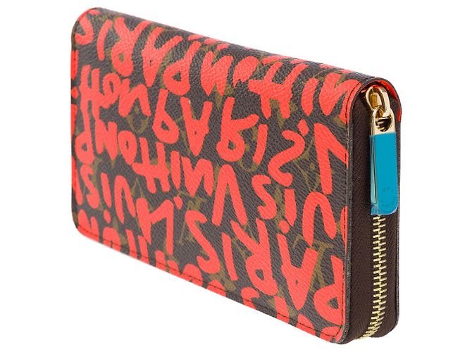 LOUIS VUITTON Zippy Accessoire aus braunem Canvas - 101586 - Ansicht 6